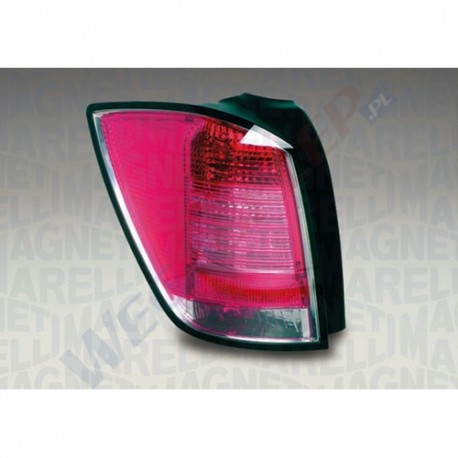 Lampa tylna bez listwy Opel Astra H lewy