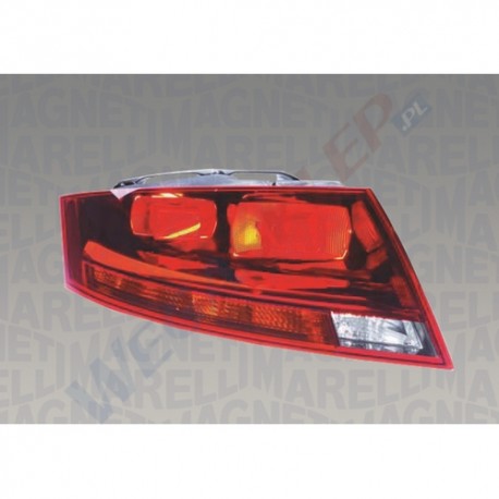 Lampa tylna z czarna ramka Audi TT 09/2006    lewy