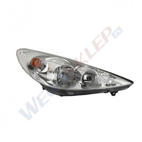 Reflektor przedni Peugeot 206+ Halogen H1 H7 Lewy LPM982