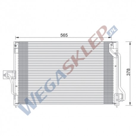 Skraplacz Magneti Marelli BCQ214 Opel Astra F