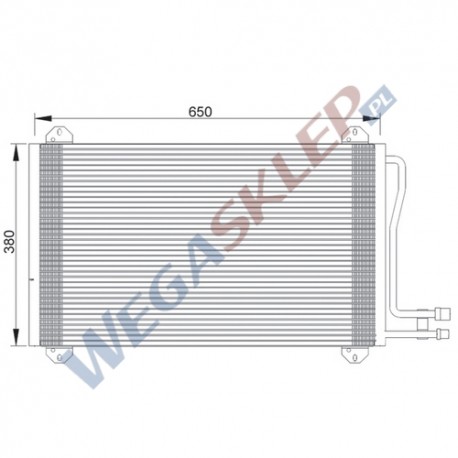 Skraplacz Magneti Marelli BCQ445 Mercedes Sprinter 2 T 3 T 4 T