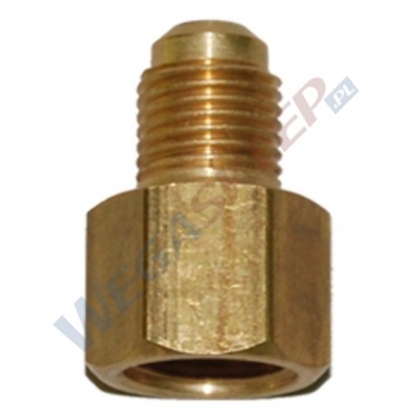 Adapter żeński 1/2"ACME x Męski 1/4" 1szt