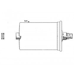 Filtr paliwa MERCEDES-BENZ Magneti Marelli (FI31)