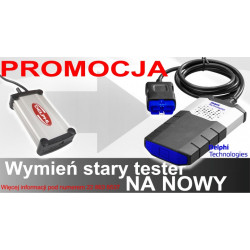 Wymiana starego testera na nowy Delphi DS150E z licencją CAR
