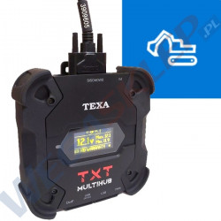 Tester diagnostyczny Texa NAVIGATOR TXT MULTIHUB z oprogramowaniem CONSTRUCTION