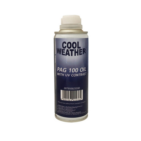 Olej do klimatyzacji PAG ISO100 250ml z kontrastem 007950025590
