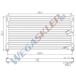 Skraplacz Magneti Marelli BCQ007 Honda Accord V, VI Rover 600