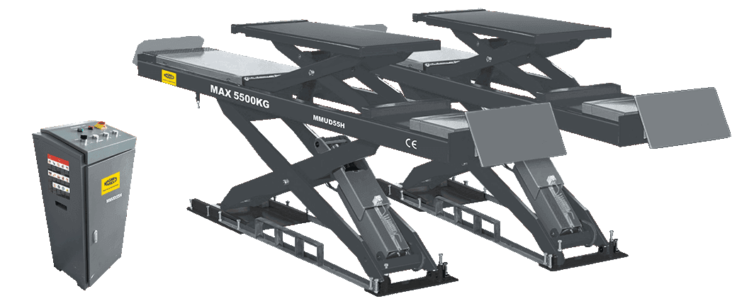 MM Superlift 5000SCX - podnośnik nożycowy pod geometrię kół Magneti Marelli