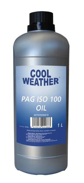 Olej do klimatyzacji PAG ISO100 1 litr
