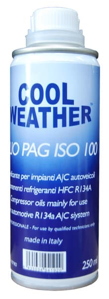 Olej do klimatyzacji PAG ISO100 250ml