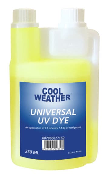 Kontrast UV uniwersalny do czynników R134A/ R1234yf/ Hybryd  250ml