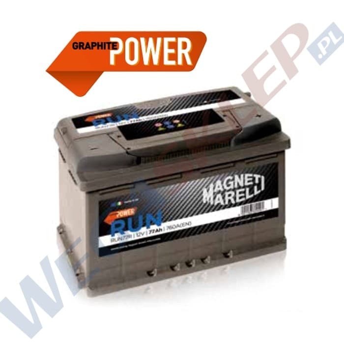 Akumulator 12V  38Ah 300A(EN) +Prawy RUN38JR