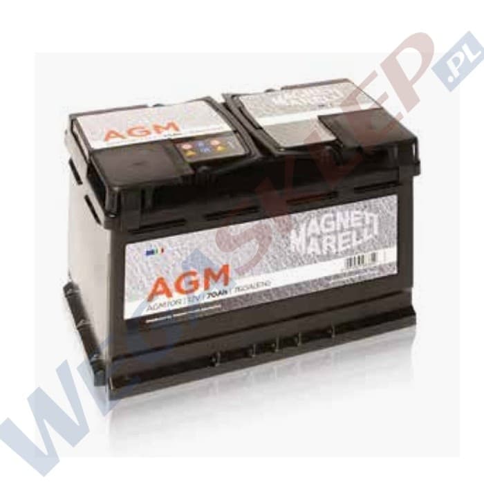 Akumulator 12V 60Ah 680A(EN) +Prawy AGM60R  STOP START