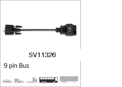 Kabel  9 PIN BUS