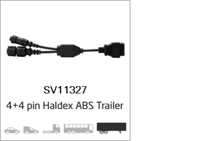 Kabel  4+4 HALDEX