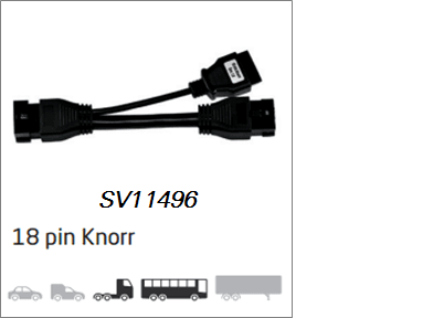 Kabel  OBD 18 PIN KNORR