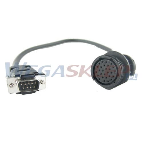 Texa przewód diagnostyczny OHW 3151/T37 dla SISU, SAOUER DANFOSS e CARRARO TRANSMISSION 9 pin
