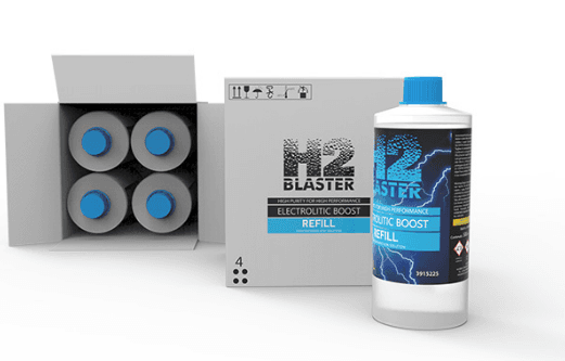 Pakiet 4 butelek pcs 500ml "REFILL" dla H2 BLASTER