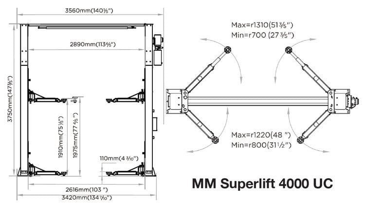 Zdjęcie miniatura produktu MM Superlift 4000UC 230V