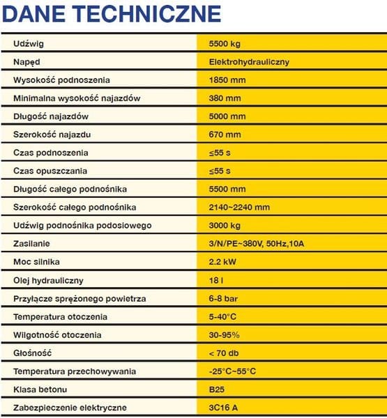 Zdjęcie miniatura produktu Superlift 5000 SC - podnośnik nożycowy pod geometrię kół Magneti Marelli