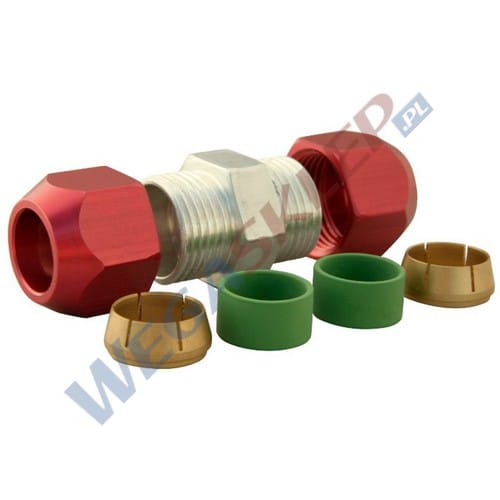 Zdjęcie miniatura produktu Złącze do przewodów klimatyzacji 180 stopni 16mm OD