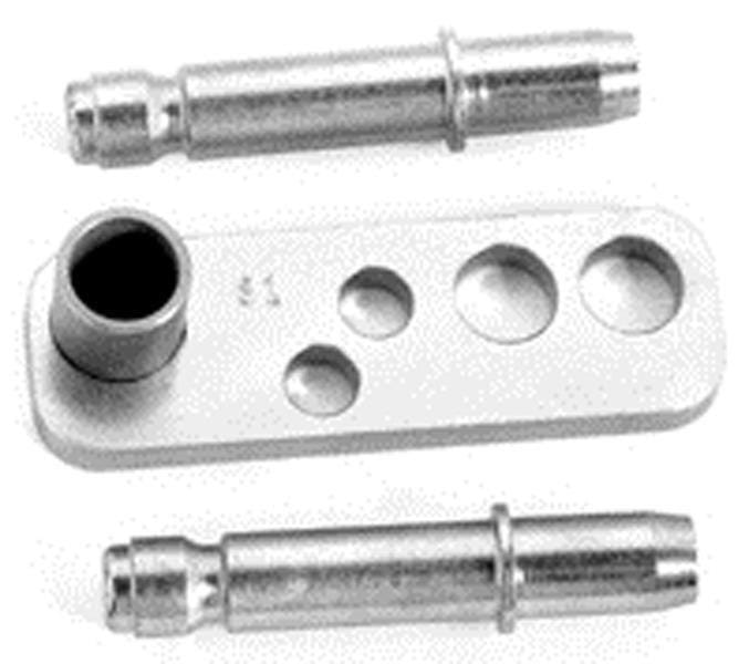 Zdjęcie miniatura produktu Łącznik rur aluminiowych i przewodów gumowych 45 stopni 3/8 cala (9,5mm)