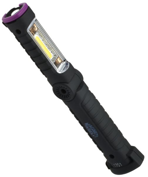 Zdjęcie miniatura produktu Latarka warsztatowa ręczna Led COB 3W + UV obrotowa