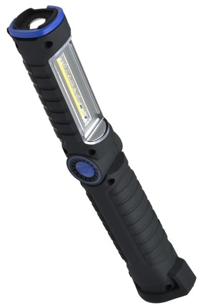 Zdjęcie miniatura produktu Latarka warsztatowa LED COB 3W + 3W obrotowa