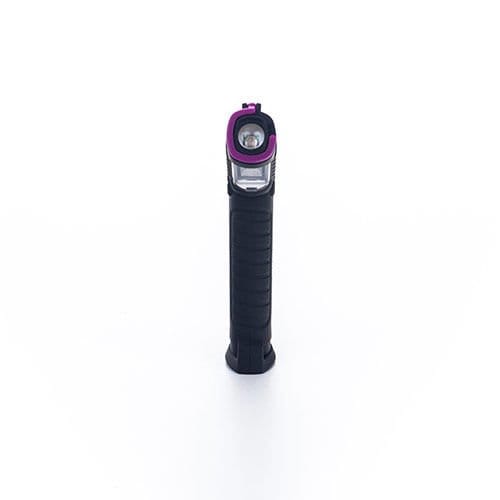 Zdjęcie miniatura produktu Latarka warsztatowa ręczna Led COB + UV obrotowa mini