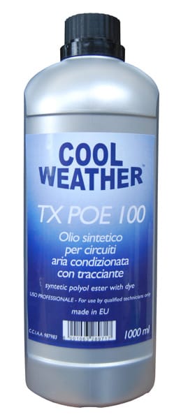 Zdjęcie miniatura produktu Olej do klimatyzacji poliestrowy POE ISO100 1 L z kontrastem UV