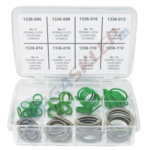 Zdjęcie miniatura produktu Zestaw o-ring i Spring Lock do Ford i Gm (60 szt.)
