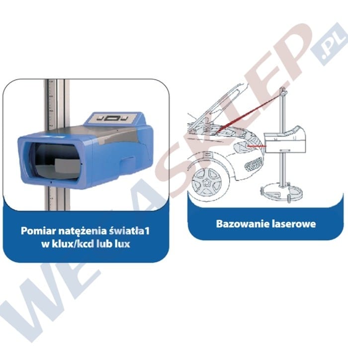 Zdjęcie miniatura produktu Urządzenie do ustawiania świateł SMART-pomiar cyfrowy