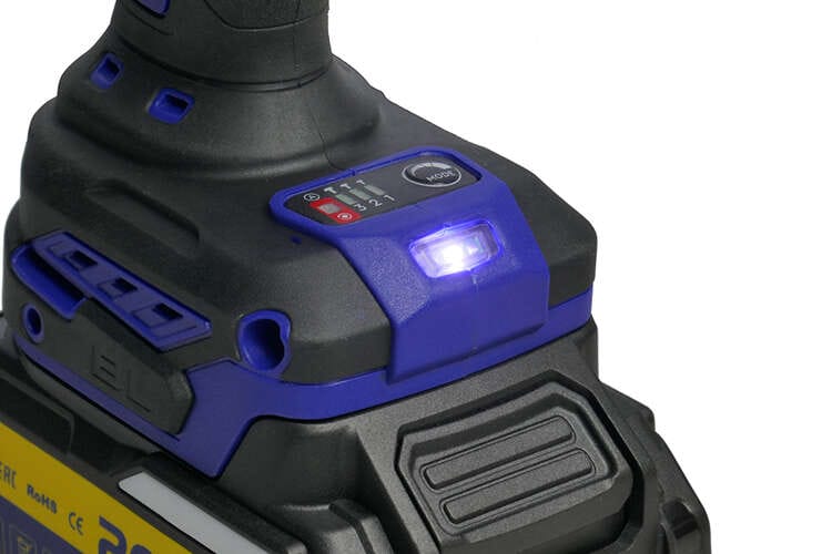 Zdjęcie miniatura produktu Akumulatorowy klucz udarowy E-Lion 1/2” 1700 Nm