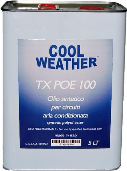 Zdjęcie miniatura produktu Olej do klimatyzacji poliestrowy POE ISO 100 5 litrów