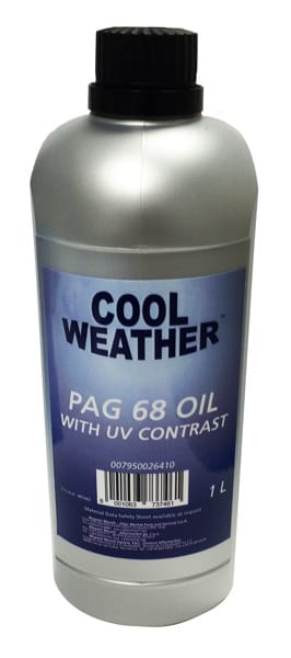 Zdjęcie miniatura produktu Olej PAG ISO 68 z kontrastem UV 1L