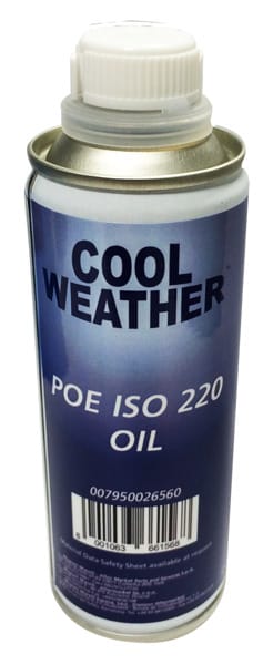Zdjęcie miniatura produktu Olej do klimatyzacji poliestrowy POE ISO 220 250ml