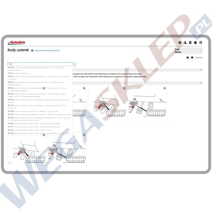 Zdjęcie miniatura produktu Autodata Online 3 "Naprawa i Diagnostyka" -Licencja roczna na 1 stanowisko