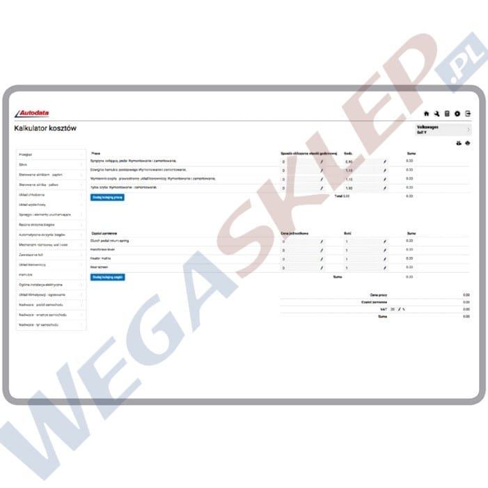 Zdjęcie miniatura produktu Autodata Online 3"Naprawa i Diagnostyka"-odnowienie licencji rocznej na 5 stanowisk