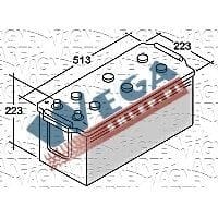 Zdjęcie miniatura produktu Akumulator 12V 200Ah 1100A(EN) +L HD200S2