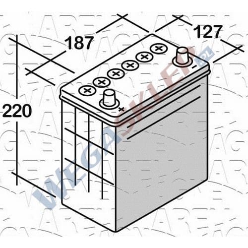 Zdjęcie miniatura produktu Akumulator 12V  35Ah 240A(EN) +Lewy ES35240SJ Azja