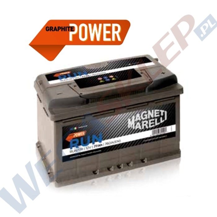 Zdjęcie miniatura produktu Akumulator 12V  38Ah 300A(EN) +Prawy RUN38JR
