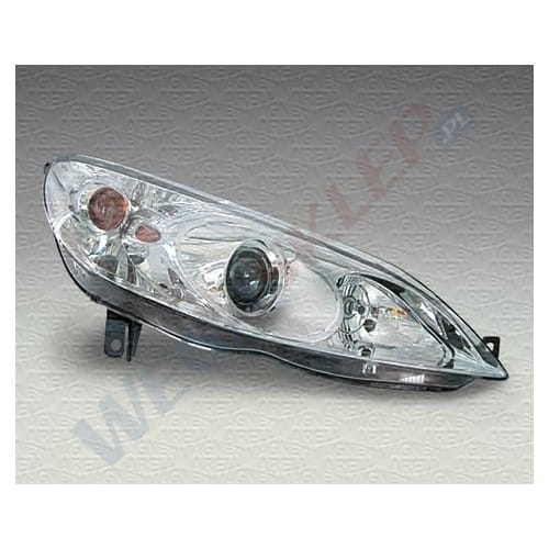 Zdjęcie miniatura produktu Reflektor przedni d2s/h7 z korektorem Peugeot 407 prawy