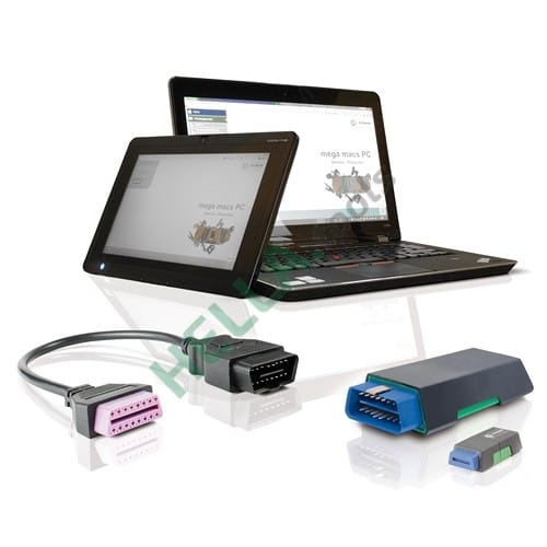 Zdjęcie miniatura produktu Tester diagnostyczny Mega Macs PC firmy Hella Gutmann Solutions