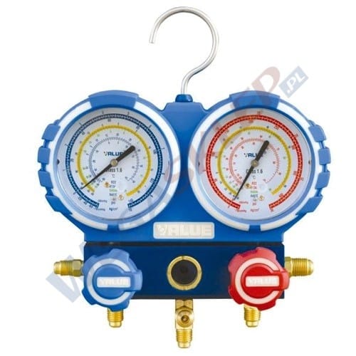 Zdjęcie miniatura produktu Zestaw do sprawdzania szczelności klimatyzacji za pomocą azotu z listwą manometrową i reduktorem 30 bar