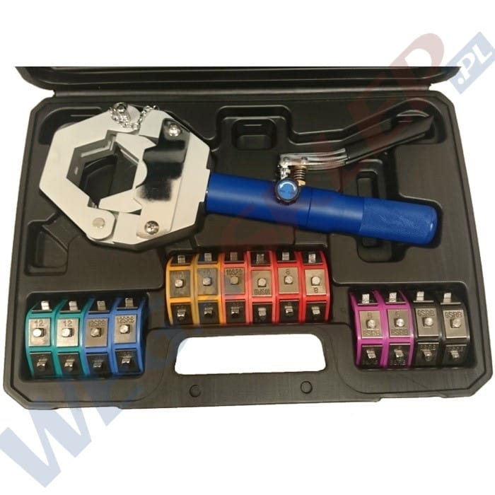 Zdjęcie miniatura produktu Prasa hydrauliczna do zaciskania przewodów klimatyzacji