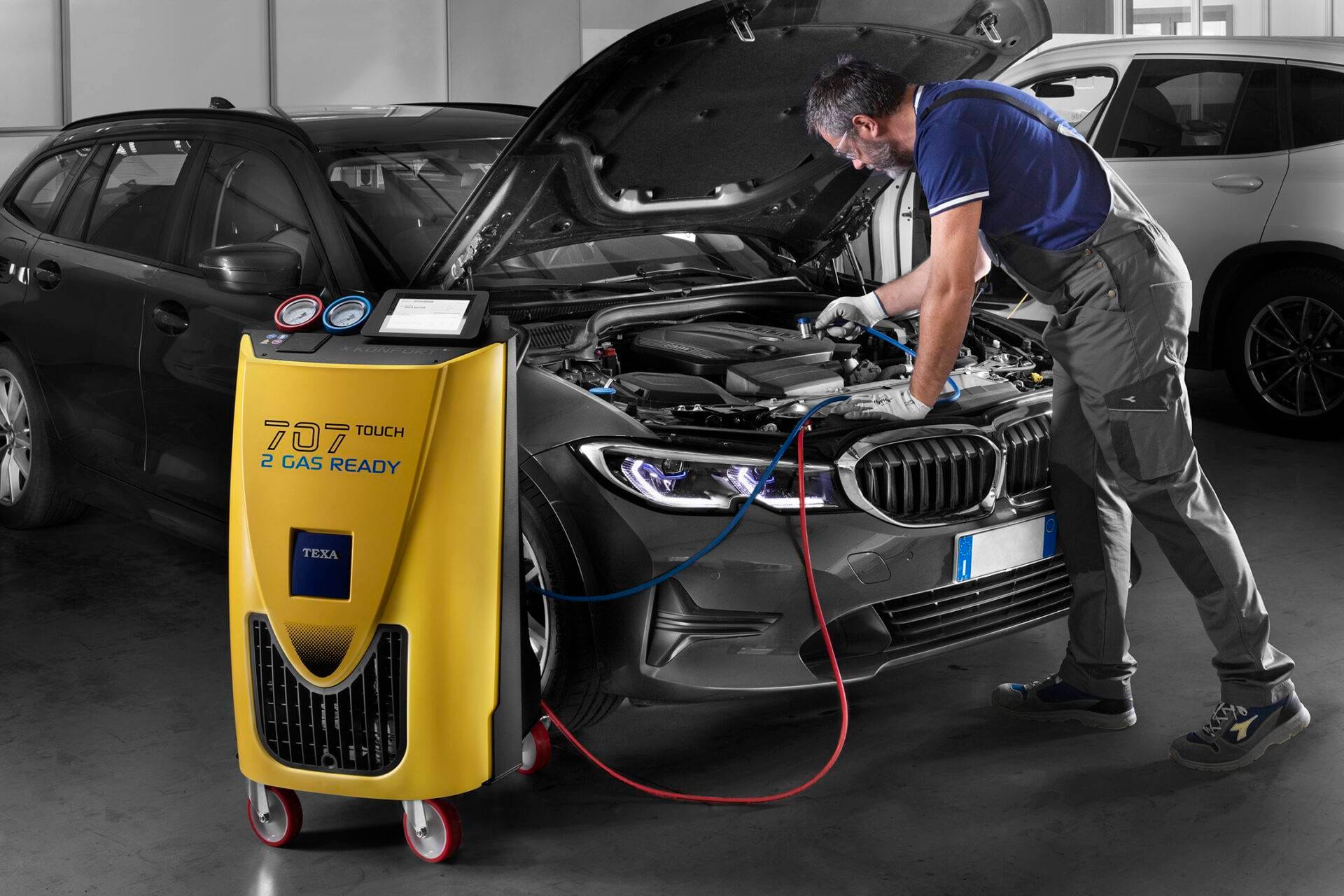 Zdjęcie miniatura produktu Stacja Klimatyzacji 707 Touch Off Road R134a