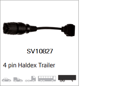 Zdjęcie miniatura produktu Kabel  4 PIN HALDEX Trailor