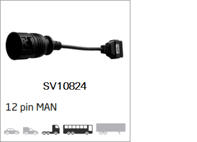 Zdjęcie miniatura produktu Zestaw kabli  Truck, HCV, LCV, Trailors