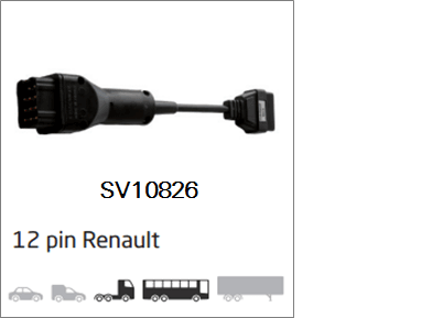Zdjęcie miniatura produktu Zestaw kabli  Truck, HCV, LCV, Trailors