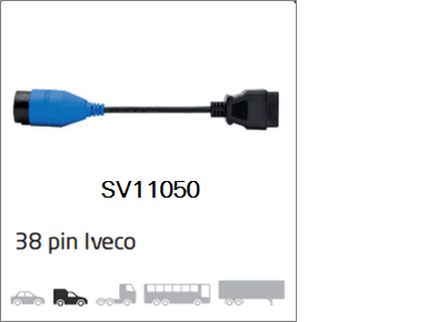 Zdjęcie miniatura produktu Zestaw kabli  Truck, HCV, LCV, Trailors